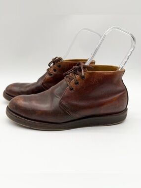 Red Wing 595 Heritage Beckman Chukka Leather Lace-up Ankle Boots Brown Men’s 8.5